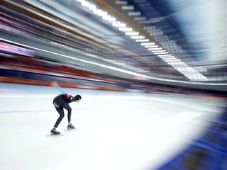 U.S. speedskater speaks out